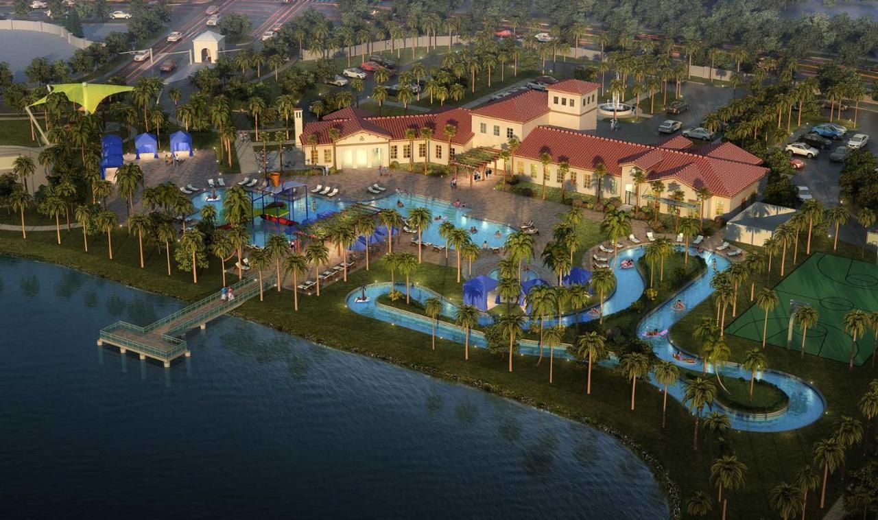 Large Villa Wprivate Pool Game Room Waterpark Киссимми Экстерьер фото
