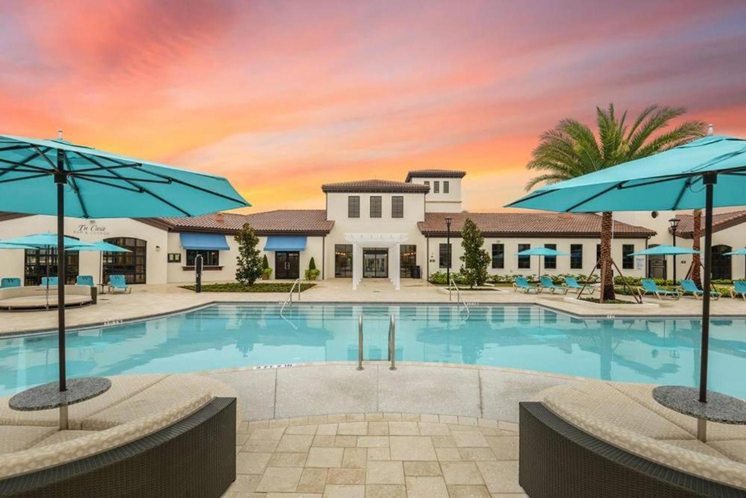 Large Villa Wprivate Pool Game Room Waterpark Киссимми Экстерьер фото