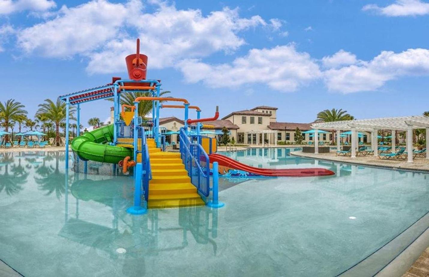 Large Villa Wprivate Pool Game Room Waterpark Киссимми Экстерьер фото