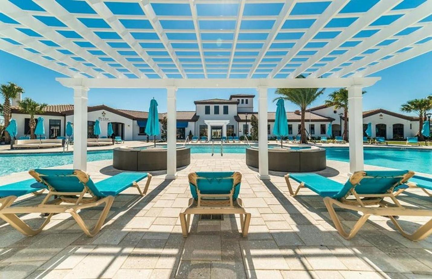 Large Villa Wprivate Pool Game Room Waterpark Киссимми Экстерьер фото