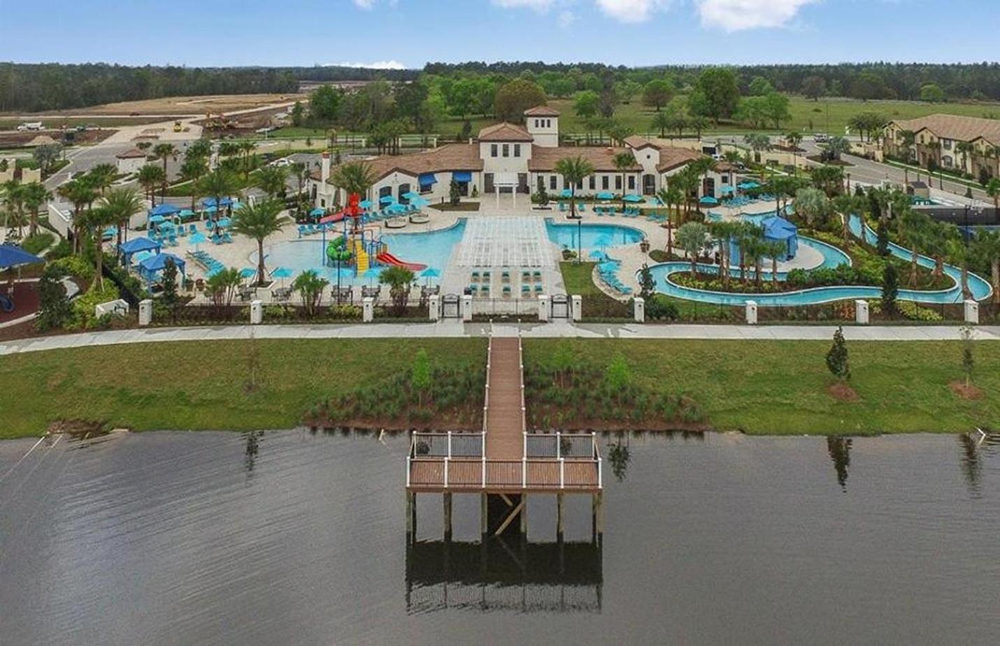 Large Villa Wprivate Pool Game Room Waterpark Киссимми Экстерьер фото
