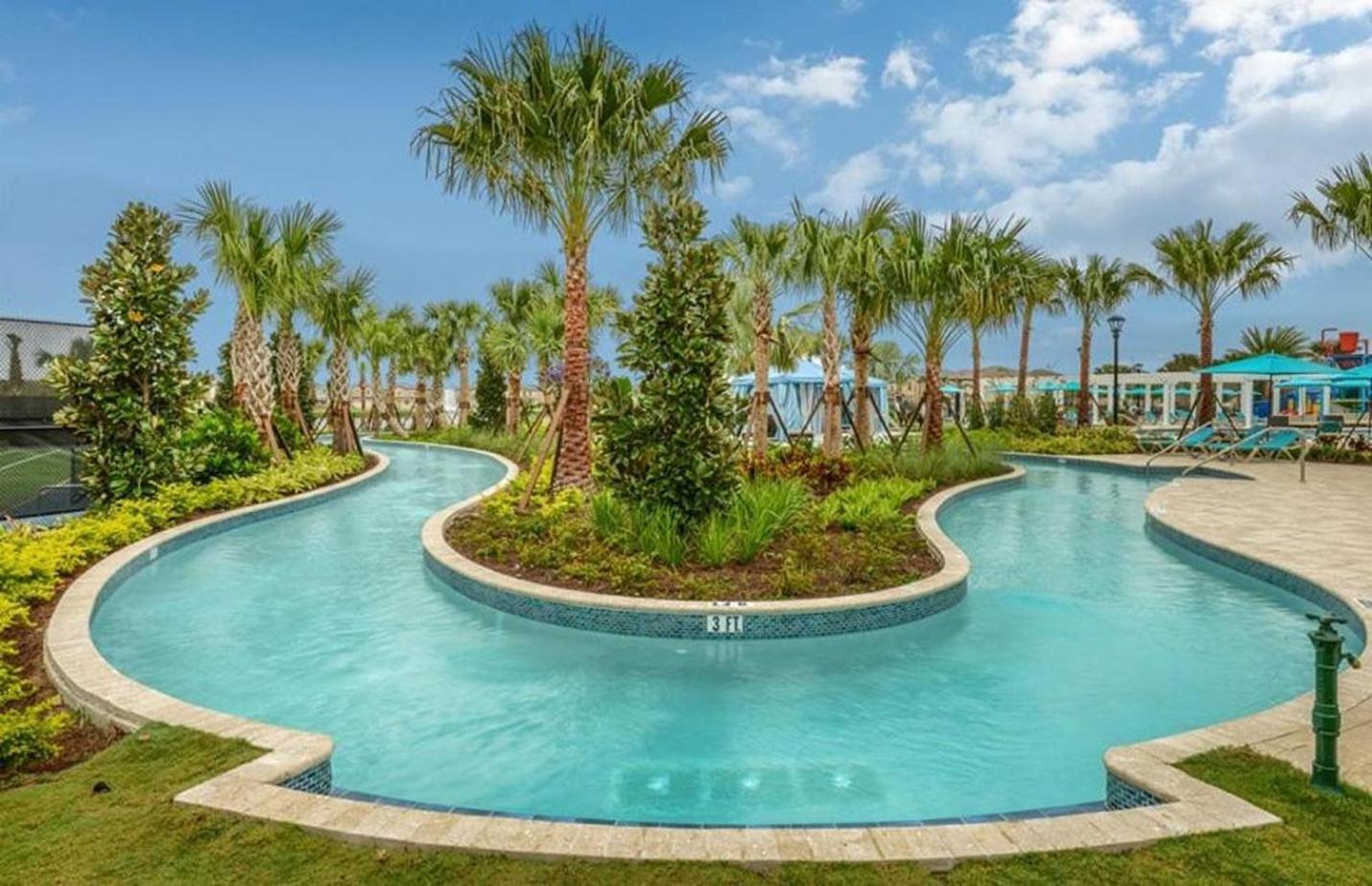 Large Villa Wprivate Pool Game Room Waterpark Киссимми Экстерьер фото